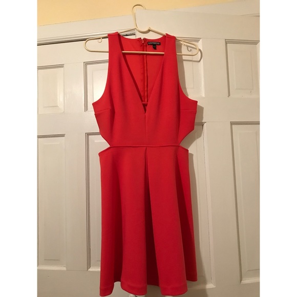 Express Dresses & Skirts - Express formal coral dress